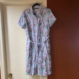 Maeve Floral Button-Up Dress